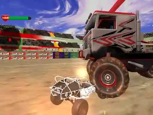 Игра Crazy Buggy Demolition Derby онлајн