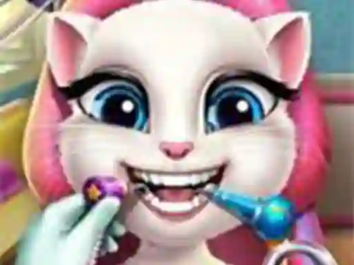 Игра Angela Real Dentist онлајн