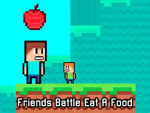 Игра Friends Battle Eat A Food онлајн