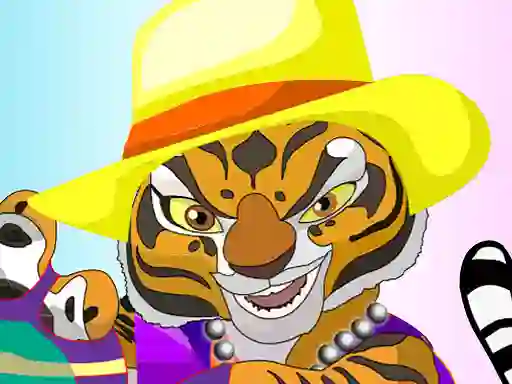Игра Kung Fu Panda Master Tigress онлајн