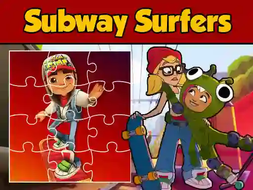 Игра Subway Surfers Puzzle онлајн