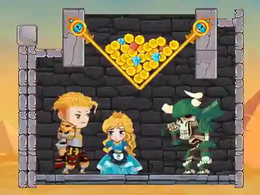 Игра Hero Rescue Pull The Pin онлајн