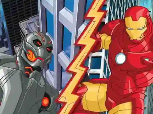 Игра Avengers Iron Man Rise of Ultron 2 онлајн