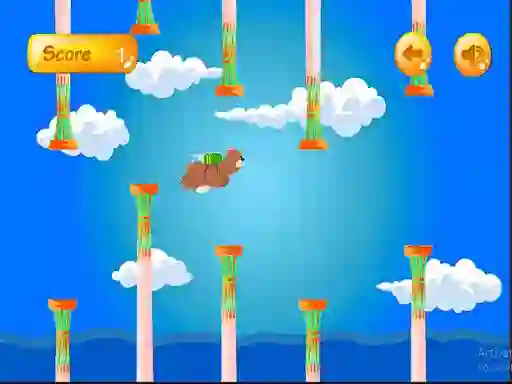 Игра Bear Flight онлајн