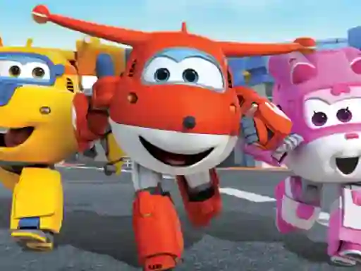 Игра Superwings Slide онлајн