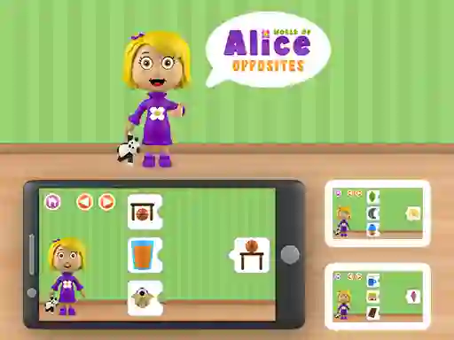 Игра World of Alice Opposites онлајн