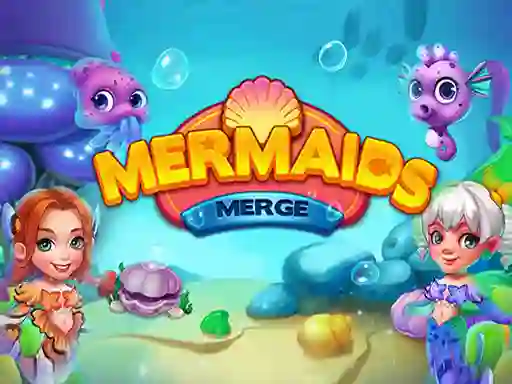 Игра Merge Mermaids онлајн