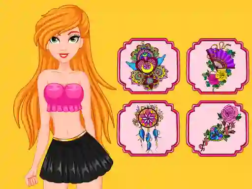 Игра Princess Tattoo Artist онлајн
