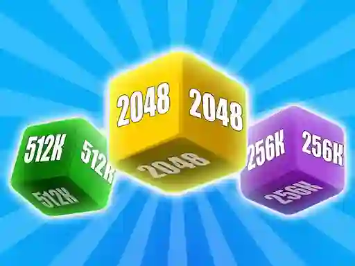 Игра Merge Cubes 2048 3D онлајн