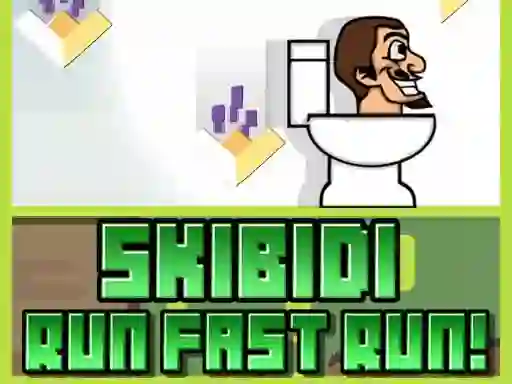 Игра Skibidi Run Fast Run! онлајн