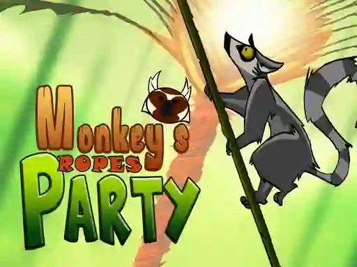 Игра Monkey's ropes party онлајн