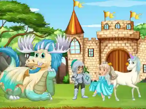 Игра Princess And Dragon онлајн
