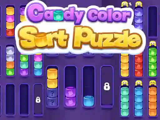 Игра Сandy Color sort puzzle онлајн