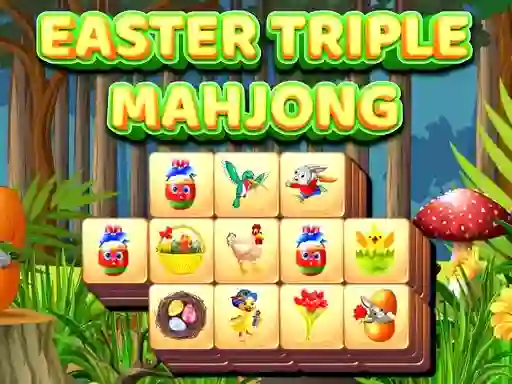 Игра Easter Triple Mahjong онлајн