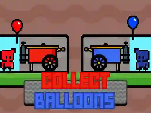 Игра Collect Balloons онлајн