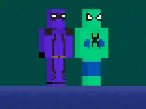 Игра Noobpool & NoobSpider онлајн