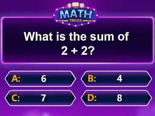 Игра Math Trivia онлајн