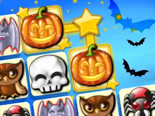 Игра Halloween Connect онлајн