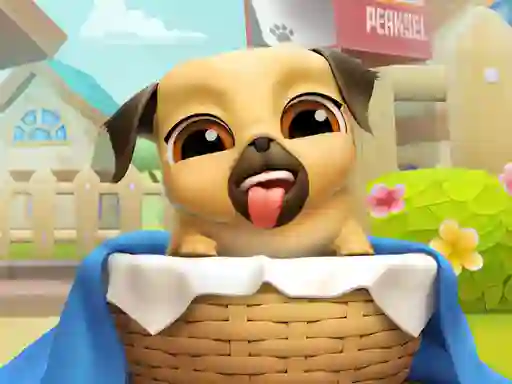 Игра My Cute Puppy Grooming 3D онлајн