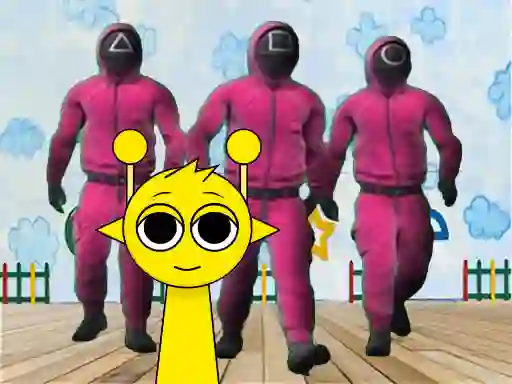 Игра Sprunki in Squid Game Chamber онлајн