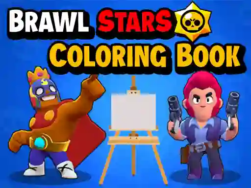 Игра Brawl Stars Coloring Books онлајн