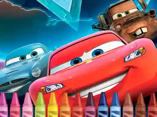 Игра McQueen Coloring онлајн