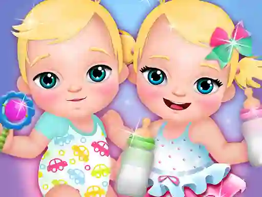 Игра My New Baby Twins онлајн