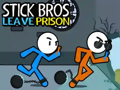 Игра Stick Bros Leave Prison онлајн