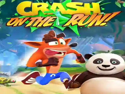 Игра Crash On the Run! онлајн