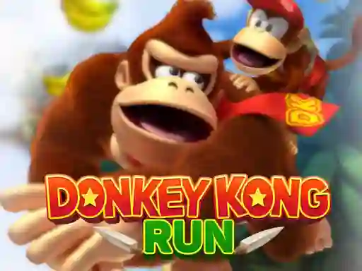 Игра Donkey Kong Run онлајн