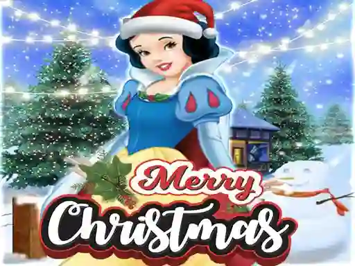 Игра Snow White Xmas DressUp онлајн