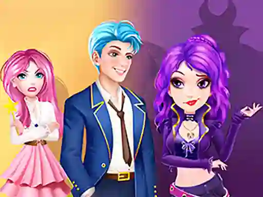 Игра Magic Highschool Love Story онлајн