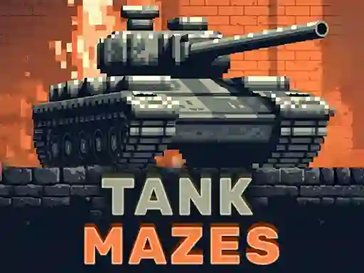 Игра Tank Mazes онлајн
