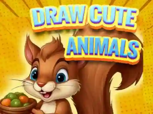 Игра Draw Cute Animals онлајн