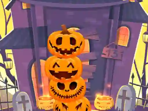 Игра Pumpkin tower halloween онлајн