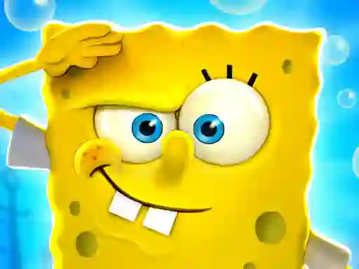Игра Funny Spongebob Parkour Racer 3D онлајн