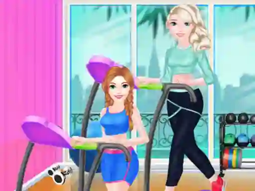 Игра Friends Fat To Fit Day онлајн