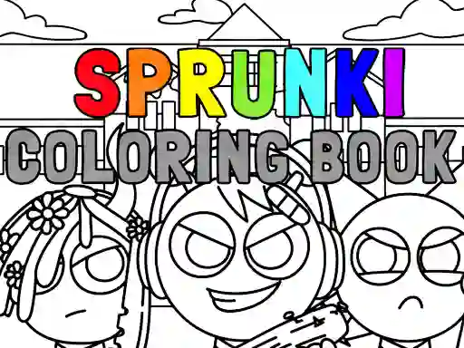 Игра Sprunki Coloring Book онлајн