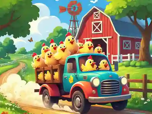 Игра CluckNRun онлајн