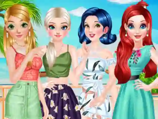 Игра My Beautiful Printed Dress онлајн