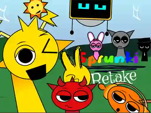 Игра Sprunki Retake FINAL v4 онлајн