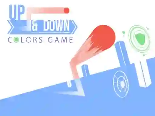 Игра Up and Down Colors Game онлајн