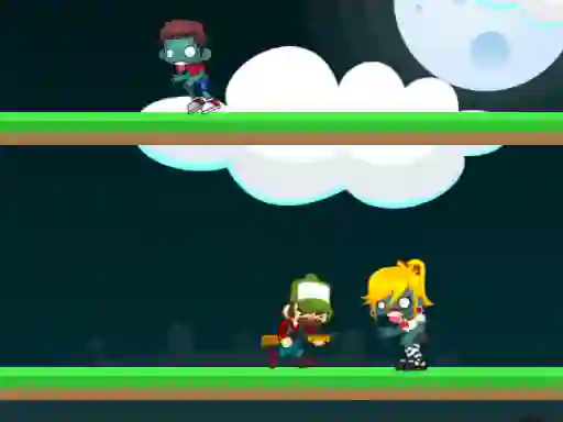 Игра Zombies Jump онлајн