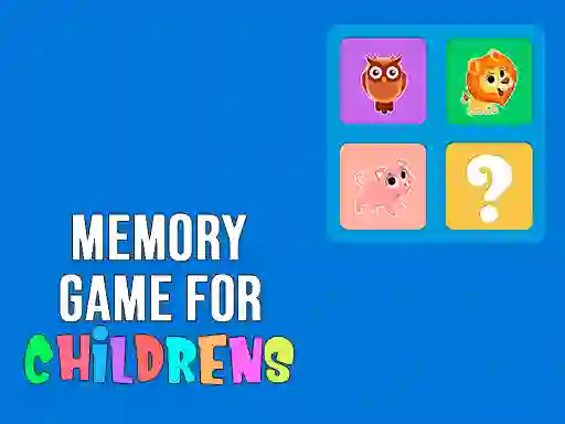 Игра Memory Game for Childrens онлајн