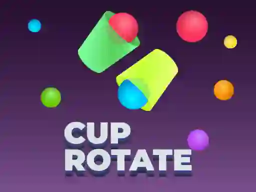 Игра Cup Rotate Falling Balls онлајн