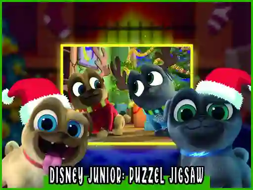 Игра Disney Junior: Jigsaw Puzzel онлајн