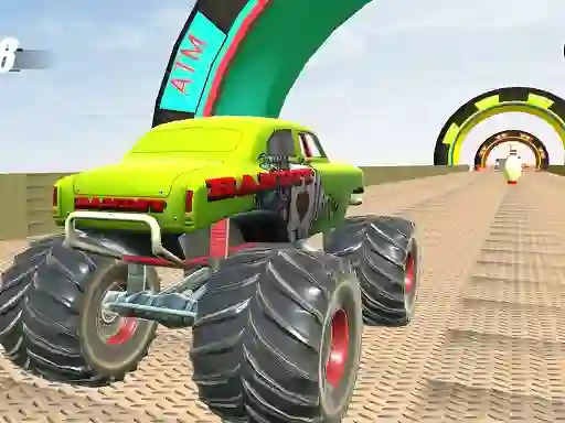Игра Monster Truck Extreme Stunts онлајн