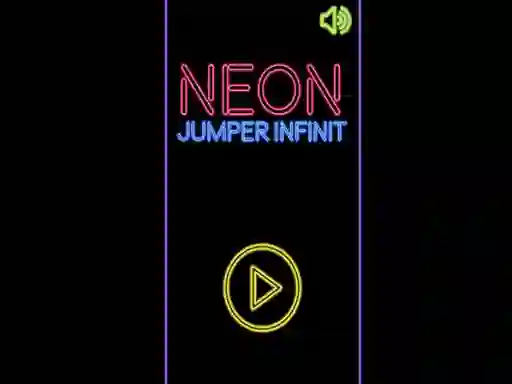 Игра Neon jumper infinit онлајн