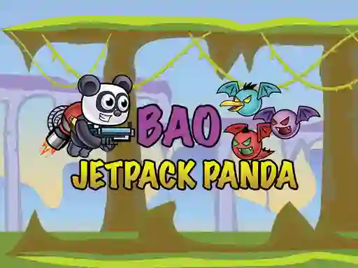 Игра Jetpack Panda Bao онлајн