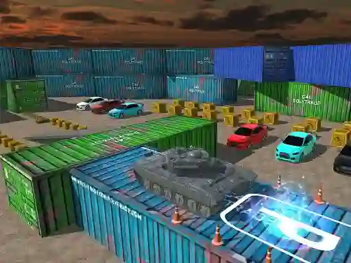 Игра Tank Parking 3D Sim онлајн